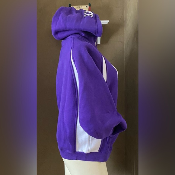 Colosseum Athletics K-State Wildcats Purple Hoodie Pullover Sweatshirt Youth L - Picture 2 of 10